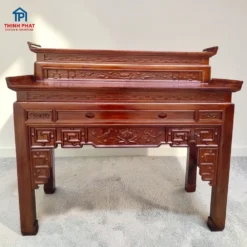 Bàn thờ gỗ Tràm 2 tầng chạm Nội Thất Thịnh Phát Đà Nẵng