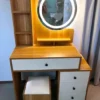 Bàn trang điểm gỗ MDF tab lệch gương led Nội Thất Thịnh Phát Đà Nẵng