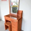 Bàn trang điểm gỗ Xoan Đào ngăn kéo gương gợn sóng Nội Thất Thịnh Phát Đà Nẵng