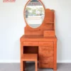 Bàn trang điểm gỗ XĐ gương oval góc trực diện tại 466-472 Ngô Quyền Đà Nẵng
