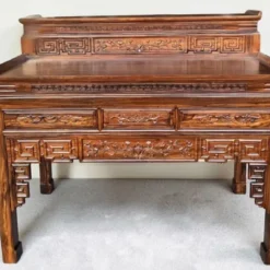 Bàn thờ gỗ Chiu Liu 2 tầng sệ vuông Nội Thất Thịnh Phát