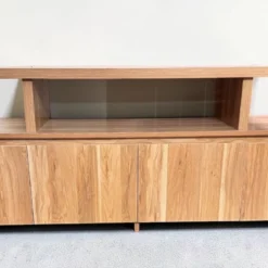 Kệ tivi chân gỗ hiện đại – Gỗ MDF Nội Thất Thịnh Phát đẹp