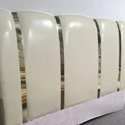 Giường bọc da khung gỗ tự nhiên Nội Thất Thịnh Phát Đà Nẵng-đầu giường