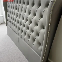 Giường bọc da khung gỗ MDF Nội Thất Thịnh Phát Đà Nẵng-đầu giường 3