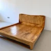 Giường gỗ Hương Xám mẫu chân quỳ Nội Thất Thịnh Phát Đà Nẵng