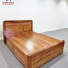Giường gỗ Hương Xám mẫu ngăn kéo Nội Thất Thịnh Phát Đà Nẵng-góc trái