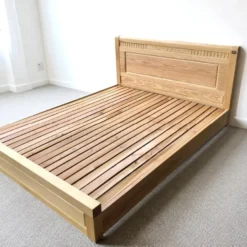 Giường gỗ Sồi mẫu giường bệt Nội Thất Thịnh Phát Đà Nẵng