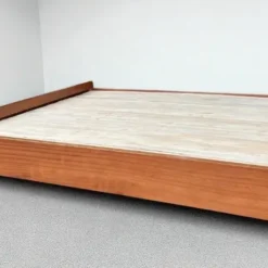 Giường gỗ Xoan Đào mẫu 2 đầu bằng ảnh ngang Nội Thất Thịnh Phát Đà Nẵng