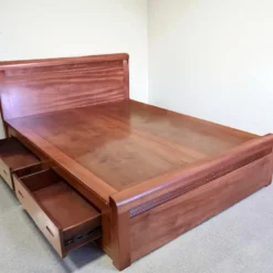 Giường phản gỗ Xoan Đào mẫu ngăn kéo Nội Thất Thịnh Phát Đà Nẵng