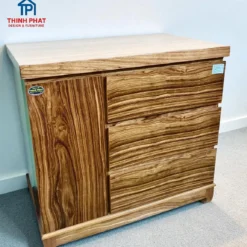 Tủ quần áo gỗ Hương Xám mẫu Nhật Nội Thất Thịnh Phát Đà Nẵng