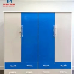 Tủ quần áo nhựa 4 cánh Nội Thất Thịnh Phát Đà Nẵng