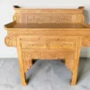 Bàn thờ gỗ Gõ 2 tầng tai cuốn Nội Thất Thịnh Phát