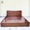 Giường gỗ Cẩm mẫu hộp mặt phản tại Showroom Nội thất Thịnh Phát Đà Nẵng