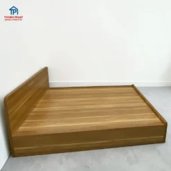 Giương gỗ MDF đầu bo tròn góc chụp ngang tại Nội thất Thịnh Phát