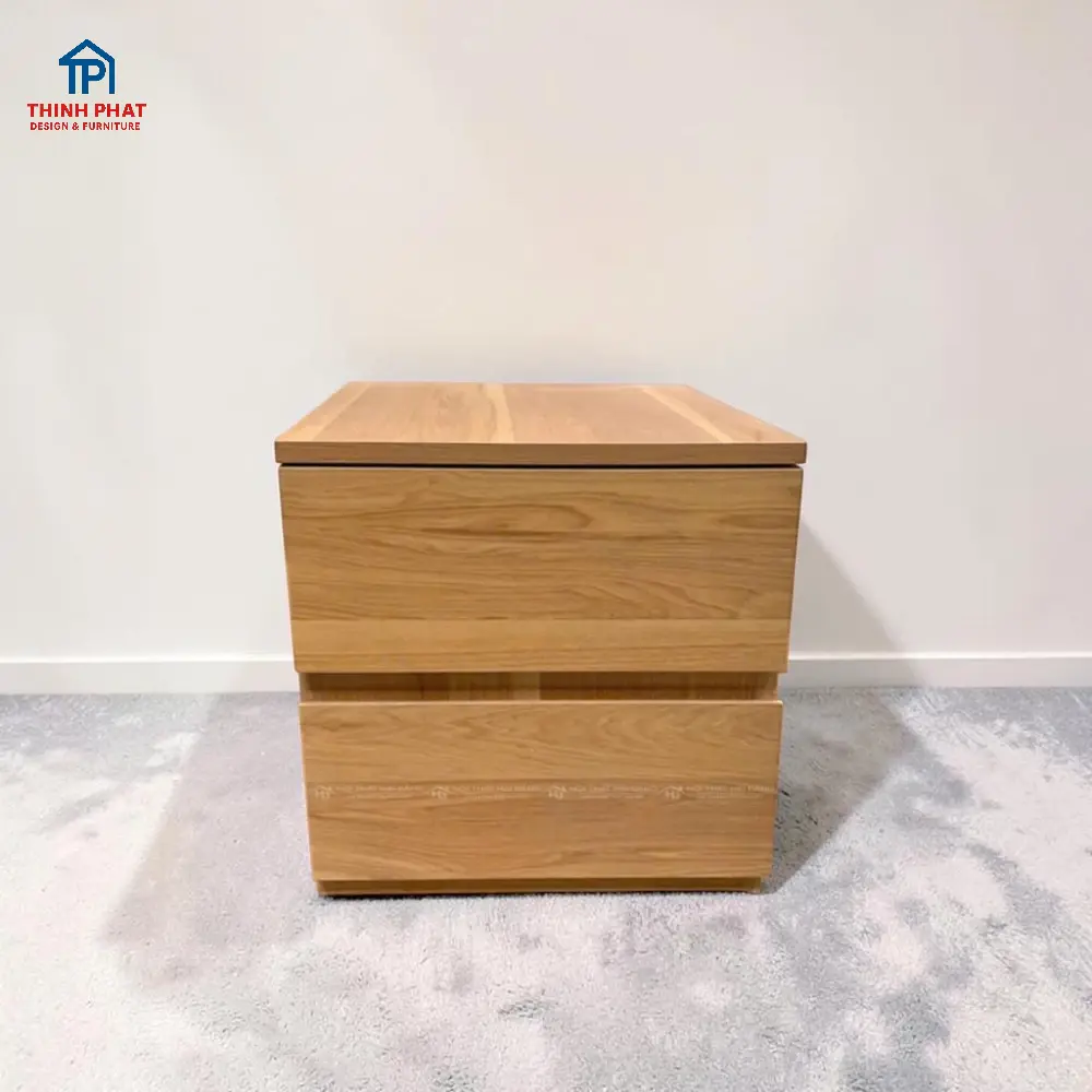 Tủ đầu giường MDF 2 ngăn bền đẹp tại Thịnh Phát Đà Nẵng